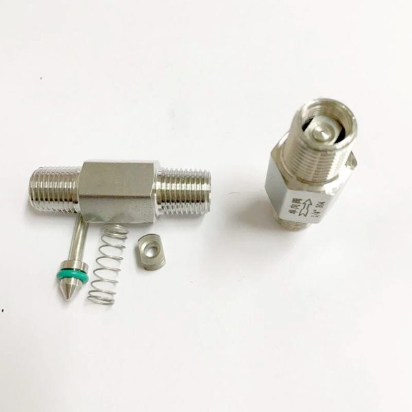 1/4" 3/8" 1/2" BSPT Equal Male Check Valve ,304 Stainless Steel Water Gas OilNon Return One Way valve - Image 5