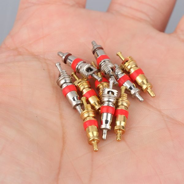 Schrader Tire Valve Core American/US Valve Stems Core for Most Automotive, RV, ATV & Air Conditioning Replacement - Image 2