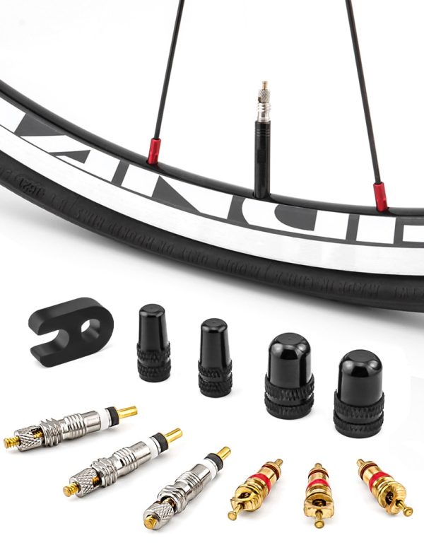 Presta Valve Core Schrader Valve Core And Removal Tool For Tubeless Road & MTB Bike Tire Replacement Parts