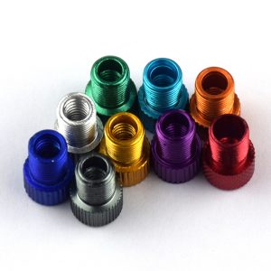 Presta/Schrader Bike Valve Cap Aluminum Alloy French/American Bicycle Tire Valve Cap Dustproof Wheel Cover Protector