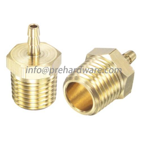 Brass Hose Barb, 1/8 ID x 1/4 (M) NPT - Image 4