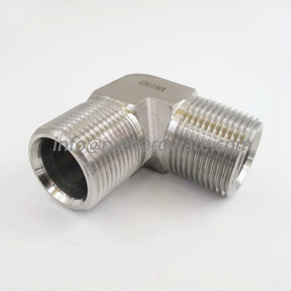 Parker CR Male Pipe Elbow 1/4 inch NPT Stainless Steel CR-SS-1/4 - Image 2