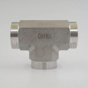 Stainless Steel forged 1/2"NPT Female Tee