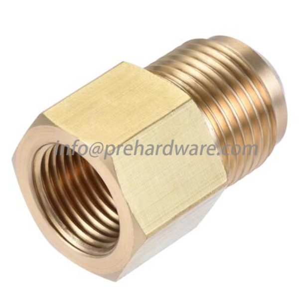 Quick Coupler Adapter - 3/8 SAE Male x 1/4 SAE Female - Image 2