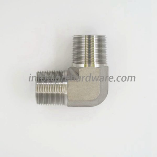 Parker CR Male Pipe Elbow 1/4 inch NPT Stainless Steel CR-SS-1/4 - Image 3