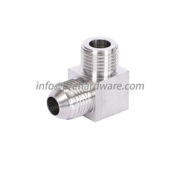 Stainless steel hydraulic fittings JIC Male x 1/4 BSPP M 90 Degree Elbow