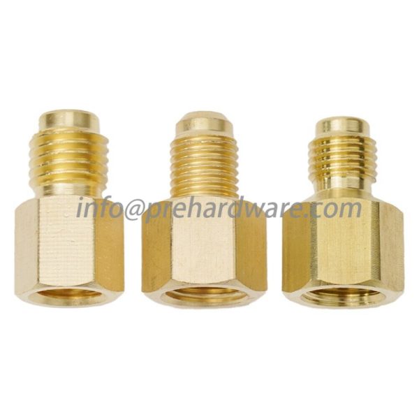 1/4"SAE Brass refrigerant tank adapter,Vacuum pump adapter - Image 2