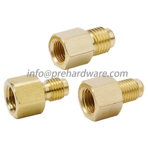 1/4"SAE Brass refrigerant tank adapter,Vacuum pump adapter - Image 4