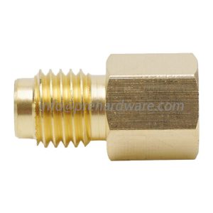 1/4"SAE Brass refrigerant tank adapter,Vacuum pump adapter