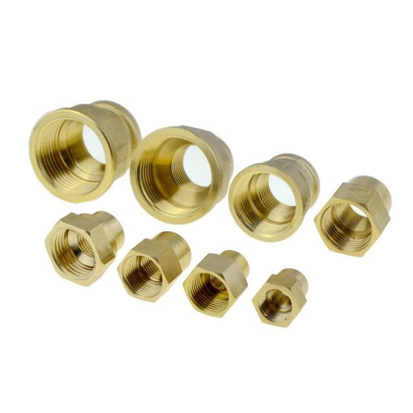 Brass Hex Reducer Pipe Fitting  Female Thread Adapter, Equal Coupler Connector Water Gas Plumbing fitttings - Image 5