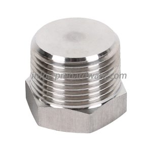 NPT Male 316 Stainless Steel Hex Head MALE PIPE Plug