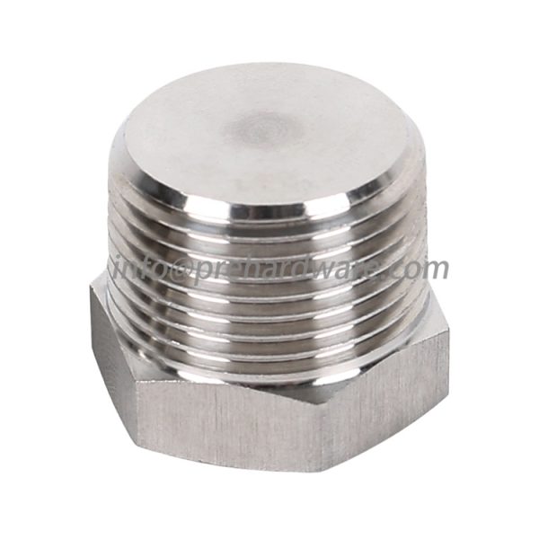 NPT Male 316 Stainless Steel Hex Head MALE PIPE Plug