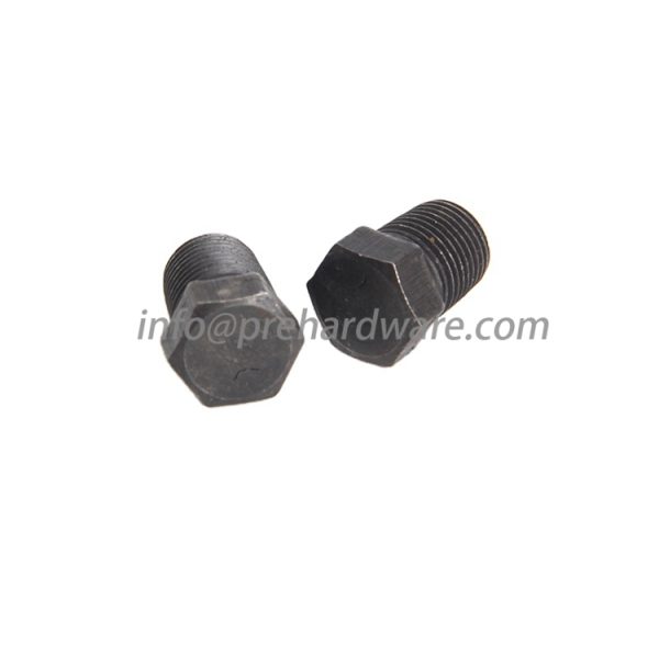 Male NPT Carbon steel hex pipe plug - Image 2