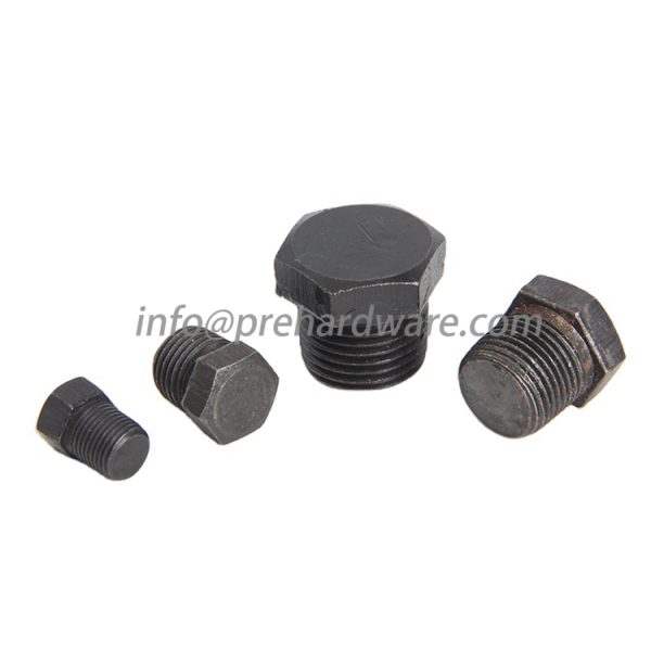 Male NPT Carbon steel hex pipe plug - Image 4