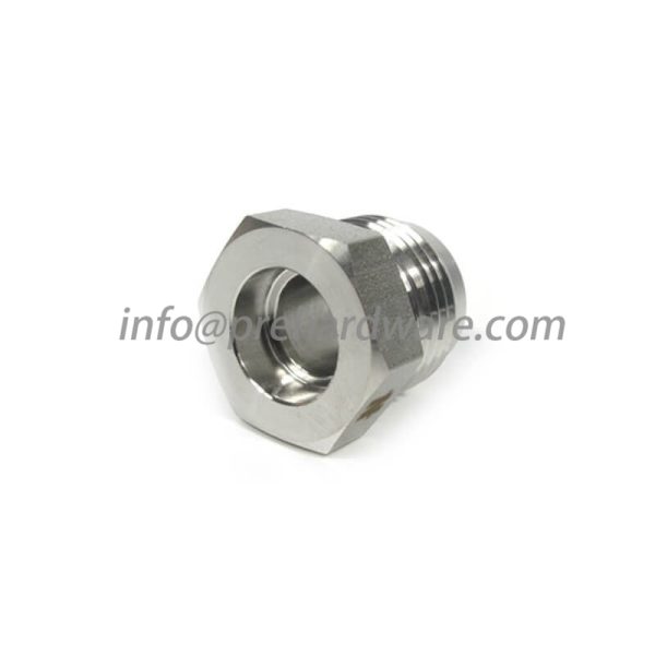 Parker Stainless Steel Male JIC Braze Connector,Stainless Steel Male 37 Degree JIC Plug - Image 2