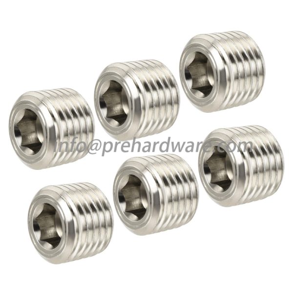 DIN908 NPT Hollow Hex Plug Supplier in China,nickel plated brass pipe plug - Image 4