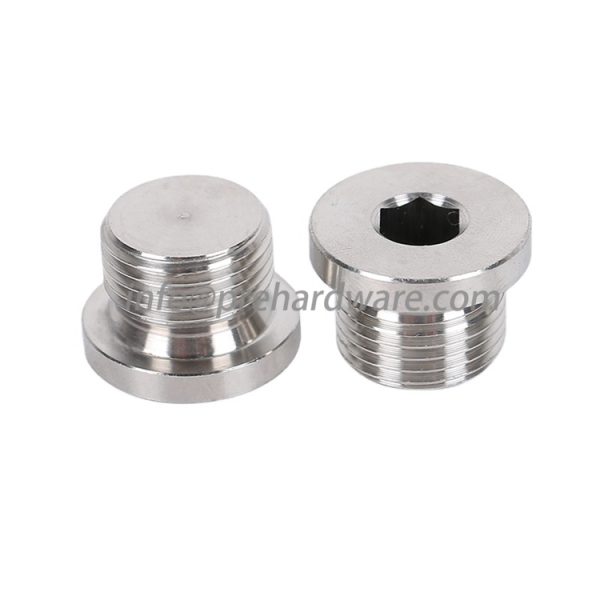 Metric DIN 908 Hexagon Socket Screw Plug with Collar - Image 2