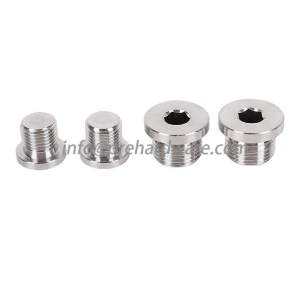 Metric DIN 908 Hexagon Socket Screw Plug with Collar - Image 5