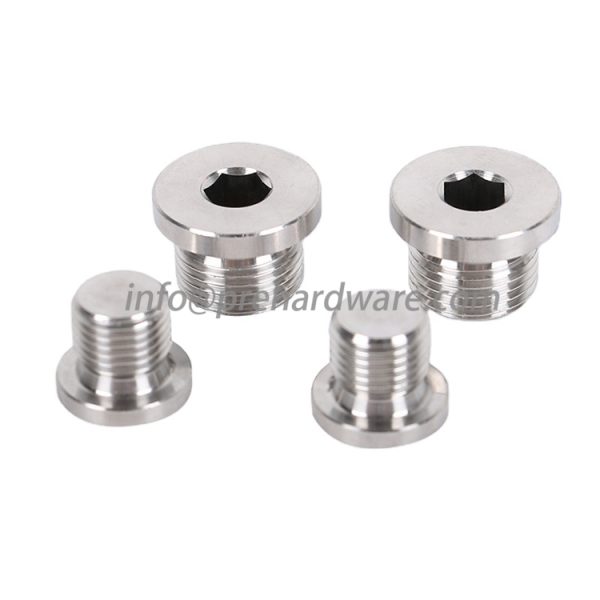 Metric DIN 908 Hexagon Socket Screw Plug with Collar - Image 4