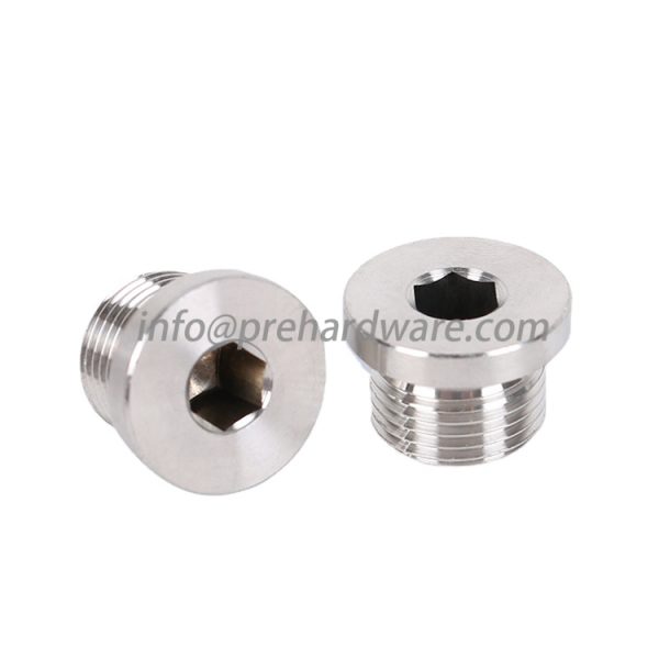 Metric DIN 908 Hexagon Socket Screw Plug with Collar - Image 3
