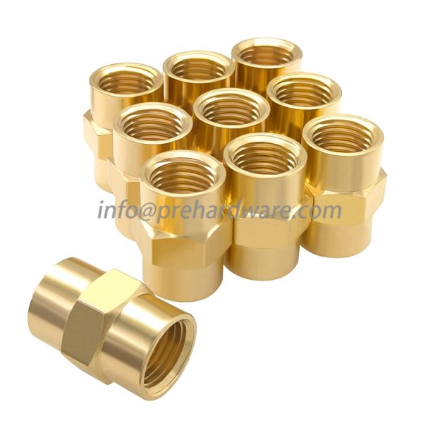 3/8“ NPT Air Hose Fittings Hex Female Coupler - Image 5
