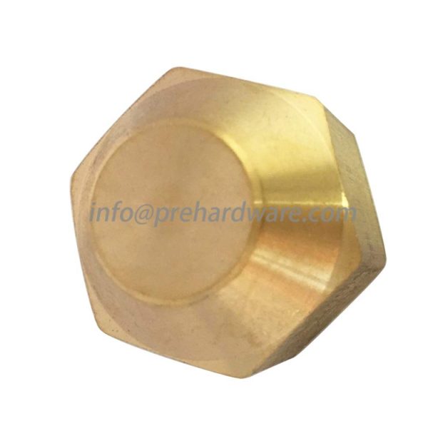 Brass Tube Fitting, Short Flare Nut, 3/8" Tube OD - Image 4