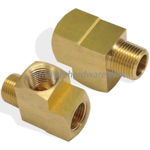 Brass Male Run Tee 3/8" FPT