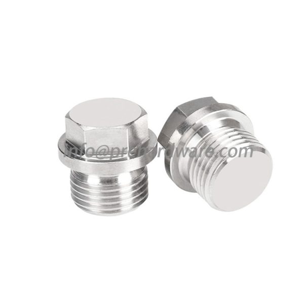 China DIN 910 Screw Plug Hex Head with Collar Manufacturers