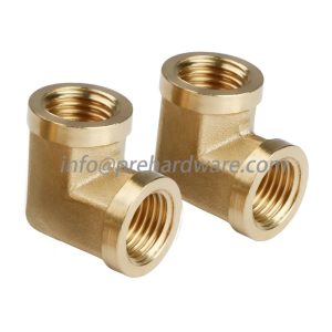 Forged 3/8" BSP Brass Elbow Female x Female