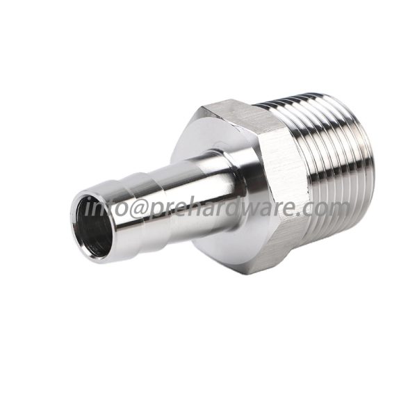 Stainless steel NPT Male Rigid Hose barb Fitting - Image 4