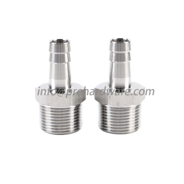 Stainless steel NPT Male Rigid Hose barb Fitting - Image 2