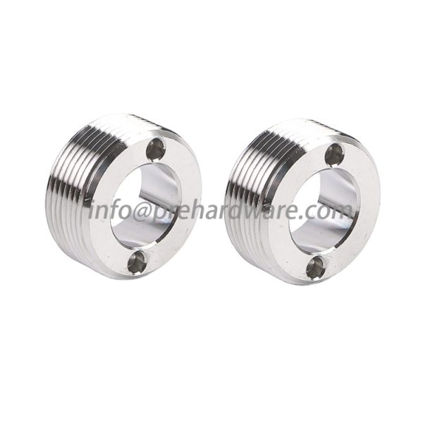Stainless steel Two-hole nuts DIN 547,PN 82464 round nuts with drilled holes in one face - Image 3