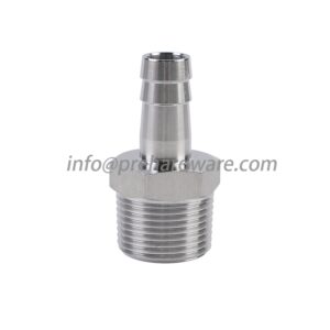 Stainless steel NPT Male Rigid Hose barb Fitting