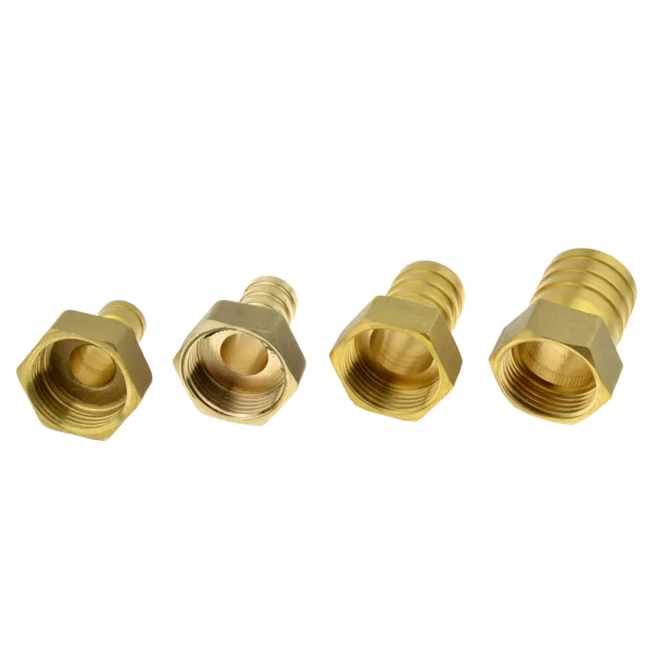 Barbed Tail 1" BSP DN25 Female Thread Connector Joint Copper Pipe Coupling Adapter - Image 2