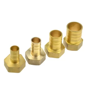 Barbed Tail 1" BSP DN25 Female Thread Connector Joint Copper Pipe Coupling Adapter