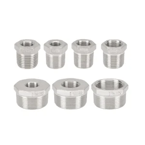 Reducer Bushing Male x Female 1/8" 1/4" 1/2" 3/4" 1" 1-1/4" 1-1/2" BSP Threaded Stainless Steel SS 304 Reducer Pipe Fitting